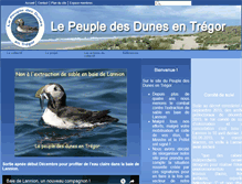 Tablet Screenshot of peupledesdunesentregor.com